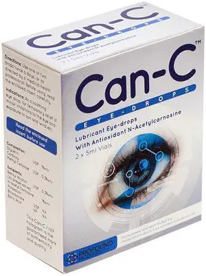 Can-C 100% plant-based N-acetylcarnosine eye drops