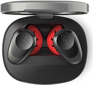 Cleer Audio GOAL True Wireless Sport Earbuds  Lightest Floating Freebit Passive Outer Canal Design Headphones, C-Skirts Secure Twist Fit, IPX4 Sweatproof Waterproof | Bluetooth 6hrs + 14hrs Case