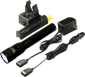 75732 Stinger LED Rechargeable Flashlight Extra Battery and Piggyback Charger (Black)