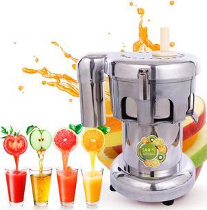 Intsupermai 110V 750W Commercial Fruit and Vegetable Juicer Automatic Centrifugal  Extractor