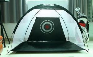 Intsupermai Golf Practice Set Net Hitting Driving Chipping Giant Feet Outdoor