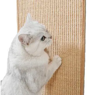 3MNSCD Plus Size Cat Scratching Mat Pastable Natural Sisal Grinding Claws Mat and Durable Anti-Slip Carpet for Cat Grinding Claws and Furniture Protecting Carpet Sofas XL=60*90CM 7.87'' 15.75'' 3MNSCD Plus Size Cat Scratching Mat Pastable Natural Sisal Grinding Claws Mat and Durable Anti-Slip Carpet for Cat Grinding Claws and Furniture Protecting Carpet Sofas XL=60*90CM 7.87'' 15.75''