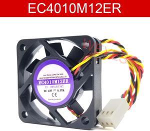 For EC4010M12ER DC 12V 0.07A 3 Lines Square Cooling Fan