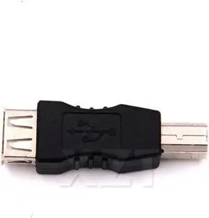 est USB Female to USB B Male Cable Adapter Computer Printer Scanner USB-B Adapter Converter USB Plug connector