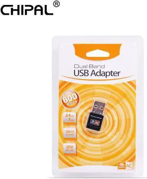 600Mbps USB WiFi Adapter 2.4GHz 5GHz WiFi Antenna PC Mini Wireless Computer Network Card Receiver Dual Band 802.11b/n/g/ac