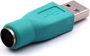 Hot Sale Portable USB Male To for PS2 Female Adapter Converter for Computer PC Keyboard Mouse