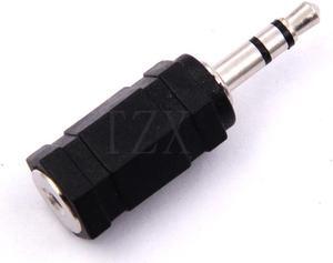 Hot Sale 3.5mm to 2.5mm jack plug TRS adapters male to female Audio wire connector for headphone MP4 transmitter adapter