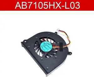 Genuine AB7105HX-L03(9270) For Medion Akoya P8614 MD98310 Laptop CPU Cooling Fan DC5V 0.4A Three Wires Well Tested working Genuine AB7105HX-L03(9270) For Medion Akoya P8614 MD98310 Laptop CPU Cooling Fan DC5V 0.4A Three Wires Well Tested working