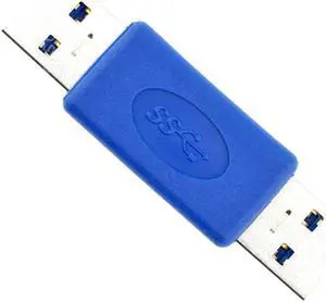 1pcs Fast speed USB 3.0 A Male to A Male Adapter USB3.0 AM to AM Coupler Connector Extender Converter for PC Laptop