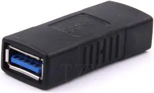 1pcs Hot Sale USB 3.0 A Female to A Female Adapter USB3.0 AF to AF Coupler Connector Extender Converter for laptop PC