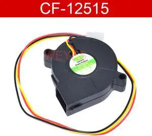 CF-12515 DC12V 0.18A 50x50x15mm Three Lines Cooling Fan