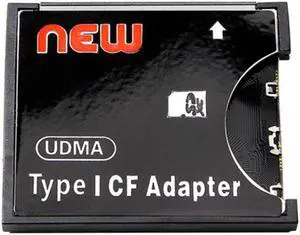 SD to CF Card Adapter SD to Compact Flash Type I Card Converter Memory Card Reader Support WiFi SD Card