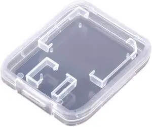 SD Memory Card Case SDHC Holder Protector Transparent Box Plastic Storage SD Memory Card Case