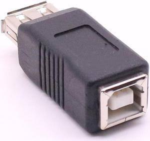 1pcs Hot Sale USB2.0 A female to B female A male to B female printer print converter adapter connector USB 2.0 connector