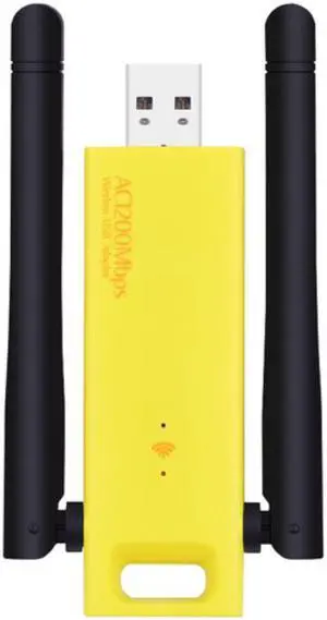 CHIPAL Dual Band 1200Mbps Wireless USB 3.0 Realtek RTL8812AU/BU Wifi Adapter 2.4G/5Ghz Network Card Dongle With Antennas for PC CHIPAL Dual Band 1200Mbps Wireless USB 3.0 Realtek RTL8812AU/BU Wifi Adapter 2.4G/5Ghz Network Card Dongle With Antennas for PC