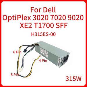 315W Power Supply D315ES001L H315ES-00 4FCWX 04FCWX For Dell OptiPlex 3020 7020 9020 XE2 T1700 SFF Adapter PSU