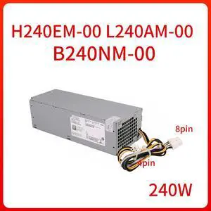240W Power Supply B240AM-02 H240EM-00 L240AM-00 B240NM-00 For DELL 7040 3650 3040 3046 8pin 4pin PSU-Adapter