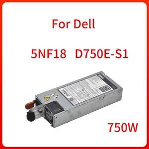 750W switching power supply 5NF18 D750E-S1 For DELL R620 R720 R720XD T620 R520 server Hot-swappable power supply module