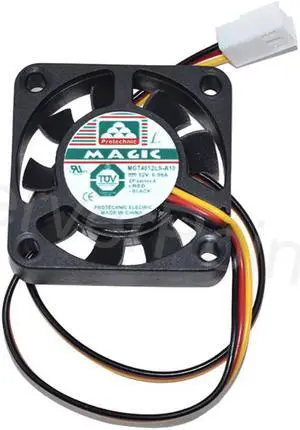 for Protechnic MGT4012LS-A10 MGT4012LS DC12V 0.08A 4010 4CM 40MM 40X40X10MM 3pin Cooling Fan for Protechnic MGT4012LS-A10 MGT4012LS DC12V 0.08A 4010 4CM 40MM 40X40X10MM 3pin Cooling Fan
