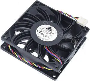 FFC0912D DC 12V 1.05A 4-Pin 90x90x25mm Server Square Cooling Fan
