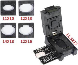 OIAGLH RT-BGA169-01 BGA169 / BGA153 EMMC Adapter V2.5 With 4Pcs BGA Bounding Box For RT809H Programmer