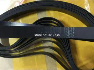 FOR 10pcs/lot compatible 1750048095 ATM machine parts 1750048095 transport Belt (14x482x0.65)