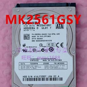 FOR Hard Disk For 250GB SATA 2.5 Notebook Hard Drive For MK2561GSY MK2565GSXV MK2561GSYN