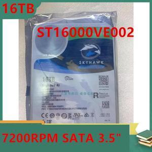 FOR Hard Disk For 16TB SATA 3.5 7.2K 256MB Hard Drive ST16000VE002