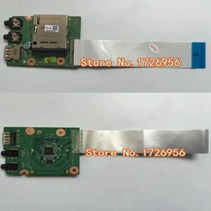 FOR Z580 Z585 Audio Jack Card Reader USB Port Board with cable DA0LZ3TH6F0 DA0LZ3TH6G0