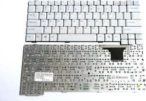 FOR Laptop US replacement keyboard for S7110 S6421 S7211 T4220 T4210 E8210 White