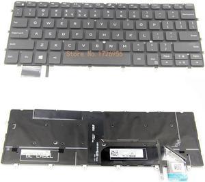 FOR Laptop Keyboard Enter-key w/Backlit for XPS 13 9370 13-9370 13-9370-D1705S US 06Y7DJ backlit keyboard