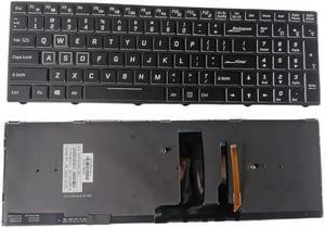 FOR Keyboard colorful backlit For N850 CVM15F23USJ4309 6-80-N85H0-011-1 CVM15F23USJ430B CVM15F2300J430M 6-80-N85H3-191-1