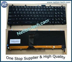 FOR Laptop Keyboard For Steelseries GT60 GT70 GX60 GX70 GE60 GE70 Series Full Colorful backlit US V139922AK1