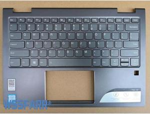 FOR Palmrest Keyboard Bezel for 730-13IKB 730-13ISK US Upper cover Upper case Black Silver With Backlit