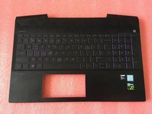 FOR Palmrest Keyboard Bezel for GAMING 15-CX PC with green backlight purple backlight