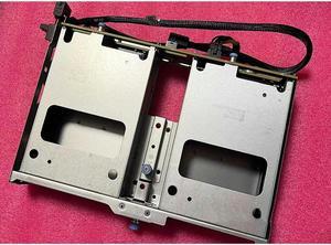 FOR R740XD Rear Drive Bay 2x LFF 3.5 HDD SSD Backplane & Cage 0YWTC2 0W6W09