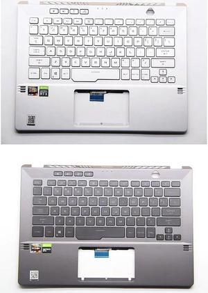 FOR Lapto/Notebook US Backlight Keyboard Cover case for 14 GA401 GA401U GA401M Gray/Silver