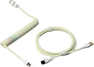 FOR Coiled Keyboard Cable Connector Type-C to USB A for Mechanical Gaming Keyboard Charging Cord