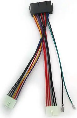 FOR 20Pin ATX To 2-Port 6Pin AT PSU Converter Power Cable 20 Pin ATX To AT Power Cable 20Cm For 286 386 486 586 Old Computer