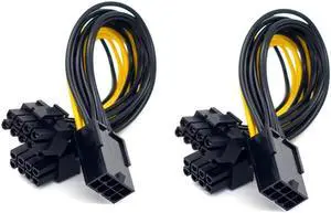 FOR PCI-Express PCIE 8 Pin To Dual 8 (6+2) Pin VGA Graphic Video Card GPU Adapter Power Supply Splitter Cable