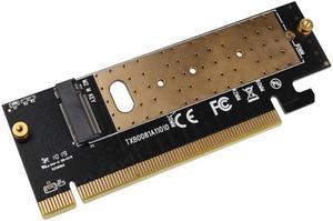 FOR M.2 Nvme SSD NGFF TO PCIE 3.0 X16 Adapter Card M Key Interface Expansion Card Full Speed Support 2230 To 2280 SSD