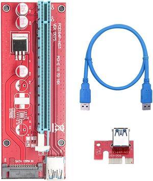 FOR VER007S PCI E Express Adapter Card PCIE 1X To 16X USB3.0 Image Extension Cable Mine 60Cm