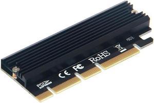 FOR PCIE NVME M.2 M Key To PCIE 4X 8X 16X Adapter Expansion Card Support 2230 2242 2260 2280 SSD