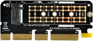 FOR M.2 Nvme SSD To PCI-E X16 Converter Card NGFF M-Key M.2 Pcie PCI-Express X4/X8/X16 HDD Solid State Disk Adapter Card