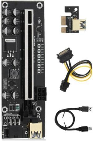 FOR PCIE Riser 011 V011 Pro PCI-E PCI E Express Card GPU 1X To X16 6Pin Adapter Cable For Mining