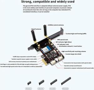 FOR Wifi Computer Power Reset Switch PCIe Card for PC Destop Computer,APP Remote Control,Support Google Home,MINI Card