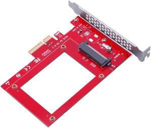 FOR PCIE To U.2 Adapter Card PCI Express Gen3.0 4X 8X 16X Slot Universal Board PCI-E To U.2 SSD Hard Drive Convert Card