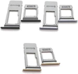 FOR A8 2018 SM-A530 A8+ 2018 SM-A730 SIM And MicroSD Memory Card Tray Holder Silver Black Gold Rose Gold