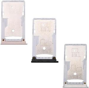 FOR Dual Sim SD Card Tray Holder Slot Replacement for Mi Max Black Silver Gold