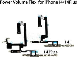 FOR 14 Plus Pro Max Power Switch Volume Button Flex Cable Replacement Parts Power On Off Button Flex Cable